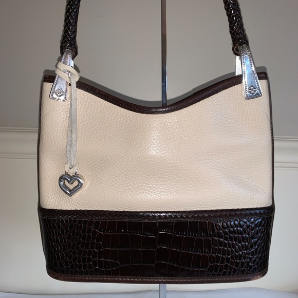 BRIGHTON Leather Gina Hobo Bag - Picture 4 of 8